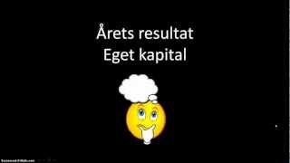 Årets resultat och Eget kapital [upl. by Eycats75]