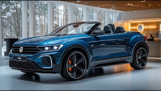 2025 VW TRoc Cabriolet  Style Fun and OpenTop Thrills Redefined in Volkswagens Iconic SUV [upl. by Divine186]