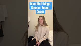 Beautiful things  benson Boone  cover [upl. by Keligot]