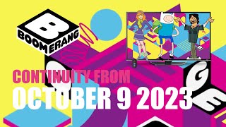 Boomerang Canada Continuity amp Adverts October 9 2023 [upl. by Erinn]