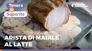 ARISTA DI MAIALE AL LATTE 🥛 – NON IL SOLITO ARROSTO SECONDO PIATTO SFIZIOSO 😋😍 [upl. by Jarek]