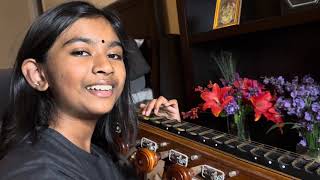 Kalyani raga varnam  vanajakshi Pallavi amp anupallavi learning mode [upl. by Shipley600]