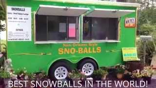 Block Ice and Snowballs Sold Here in Livingston Parish in New Snowball Stand Business [upl. by Portland]