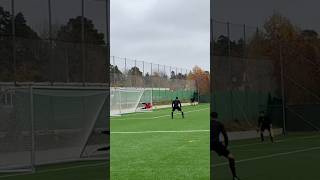 P17 Allsvenskan Debut football goalkeeper soccer goalkeeperunion highlights goals sports fyp [upl. by Annaitsirhc]