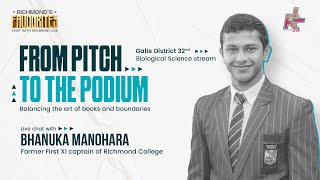 Richmonds Favourites  Featuring Bhanuka Manohara  From the Pitch to the Podium [upl. by Notlrac58]