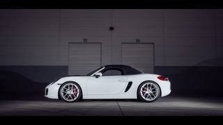 Agency Power Porsche 981 Boxster Exhaust Driving Video [upl. by Ynaffad]