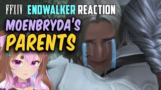 Urianger Meets Moenbryda Parents Reaction FFXIV Endwalker MSQ [upl. by Lartnom]