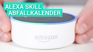 Amazon Alexa Skill  Abfallkalender [upl. by Aay]