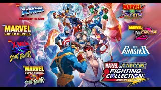 Marvel vs Capcom Fighting Collection  All 7 Game Reviews  No Commentary [upl. by Grant]