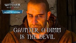 The Witcher 3  Gaunter ODimm Is The Devil [upl. by Namhcan13]