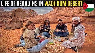 Living in Desert with Arab Nomads in WADI RUM JORDAN 🇯🇴 [upl. by Sadiras767]