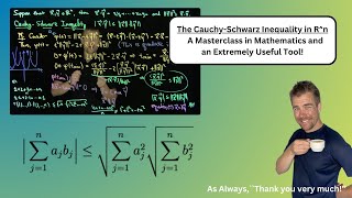 The Cauchy Schwarz Inequality in Rn [upl. by Swan]