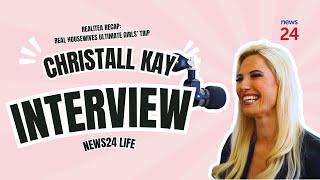 RealiTea Recap  Real Housewives Ultimate Girls Trip Cast Interview  Christall Kay [upl. by Rosio]