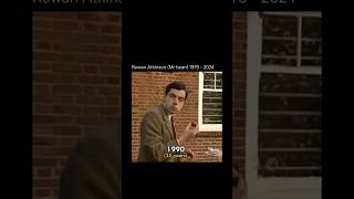 Mr Bean Life Journey 1979 to 2024 ll shorts mrbean rowanatkinson lifejourney [upl. by Faline]