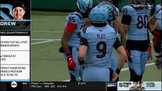 Vegas Vipers vs Arlington Renegades Full Game XFL Football 2023 Week 1 [upl. by Cas]