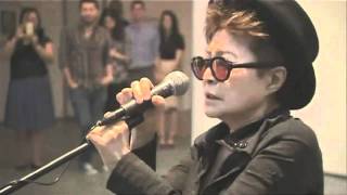 Yoko Ono Screaming at Art Show Original [upl. by Janis]