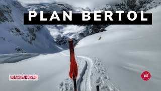 Montée à la Cabane de Bertol stoppés avant Plan Bertol bâton cassé  V4S  Valais  Suisse [upl. by Cacka]