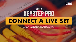 Arturia Key Step Pro  Semi Modular Live Set Connections [upl. by Nacim]