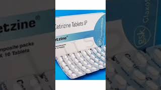 Cetirizine Tablet science doctor education [upl. by Anayik398]