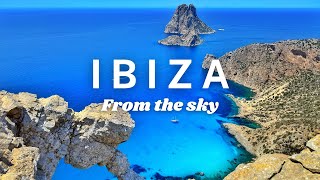 IBIZA FROM THE SKY 🇪🇸  Epic drone shots in 4K 😍 [upl. by Eizle]