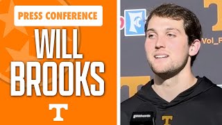 Tennessee Footballs Will Brooks previews Volunteers matchup against Georgia I Volquest I GBO [upl. by Ardnnaed]