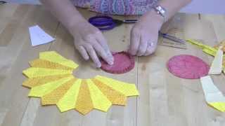 Dresden Plate Quilt Block Tutorial [upl. by Grosz]