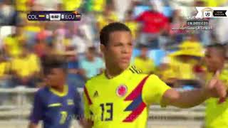 Final Juegos Bolivarianos 2017 Ecuador u17 vs Colombia u17 [upl. by Nirrol]