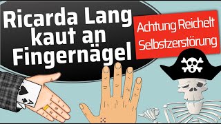 Ricarda Lang kaut an Fingernägeln  Achtung Reichelt Selbstzerstörung  Meinungspirat [upl. by Ajnat]