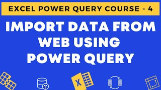 04  Import Data from Web in Excel Using Power Query [upl. by Chura355]