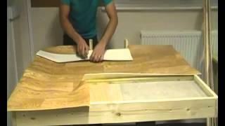 Laying Vinyl Flooring Part 1 [upl. by Haniraz]