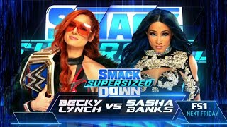 Becky Lynch vs Sasha Banks Full Match Part 33 [upl. by Lucille100]