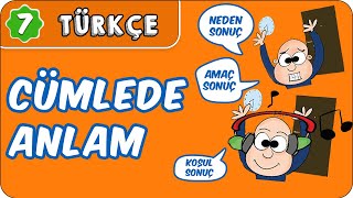 Cümlede Anlam  7 Sınıf Türkçe evokul Kampı [upl. by Diandre]