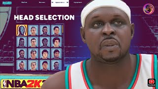 ZACH RANDOLPH NBA 2K24 NEXT GEN FACE CREATION [upl. by Cynarra]