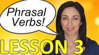 Phrasal Verbs in English Conversation 3  English Vocabulary Lesson [upl. by Heath]