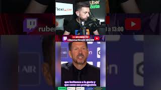 Mario Cortegana contesta a Simeone [upl. by Alekat]