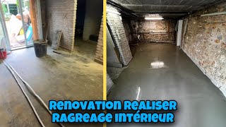 Comment Réaliser Le Ragreage D’un Sol Intérieur  Comment On Peut Couler Ragreage 🏠 [upl. by Annoda126]