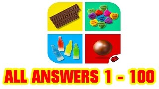 Guess The Candy All Level Answers 1  100  Goxal Studios [upl. by Ahsekam]