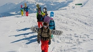 Skiing amp Snowboarding in Gulmarg Kashmir 720p [upl. by Netsud]