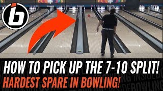 ❌ How to Pick Up the 7  10 Split in Bowling 🎳 [upl. by Eiramlatsyrc457]