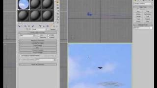 create a sky in 3d studio max 9 tutorial [upl. by Olpe]