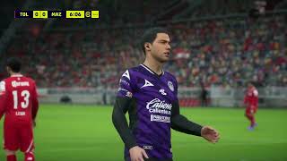 🔥 Gameplay TOLUCA VS MAZATLÁN Liga MX  eFootball 2024 🎮 [upl. by Godewyn538]