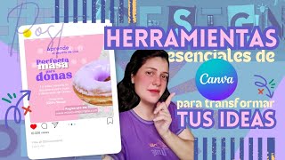 TRANSFORMA tus ideas con este TUTORIAL DE CANVA para principiantes [upl. by Ydnih831]