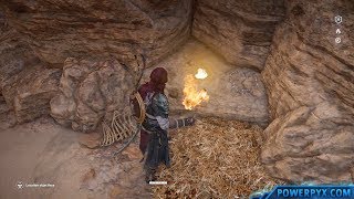 Assassins Creed Origins  Tomb of the Cynic Walkthrough amp Location [upl. by Jaquelin342]