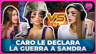 CARO LE DECLARA LA GUERRA A SANDRA POR LLAMARLE LAMBONA DE JENNY BLANCO [upl. by Aicilaanna]