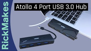 Atolla 4 Port USB 30 Hub [upl. by Aihsi]