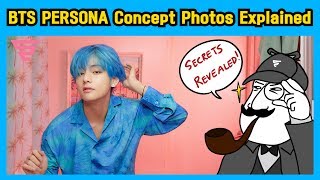 BTS Detective PERSONA Concept Photos Explained [upl. by Erised]