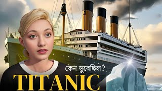 112 year old suspense of Titanic 😰 Why TITANIC sank in Bengali titanic  speakloud [upl. by Seuqram]