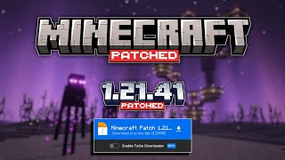 Minecraft 12141 patch Apk Download  Mcpe New Patch Download  mcpe 12141 Patch Apk ✨✨ [upl. by Hedberg]