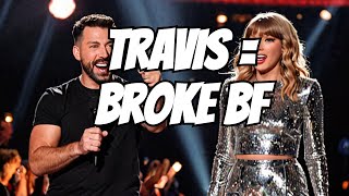 Jimmy Kimmel Jokes About Travis Kelce as Taylor Swifts quotBroke Boyfriendquot [upl. by Swor]