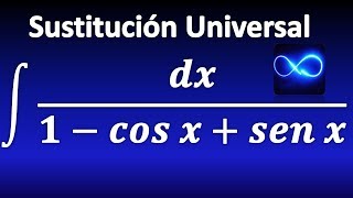 321 Integrales Racionales Trigonométricas sustitución de Weierstrass [upl. by Alah]